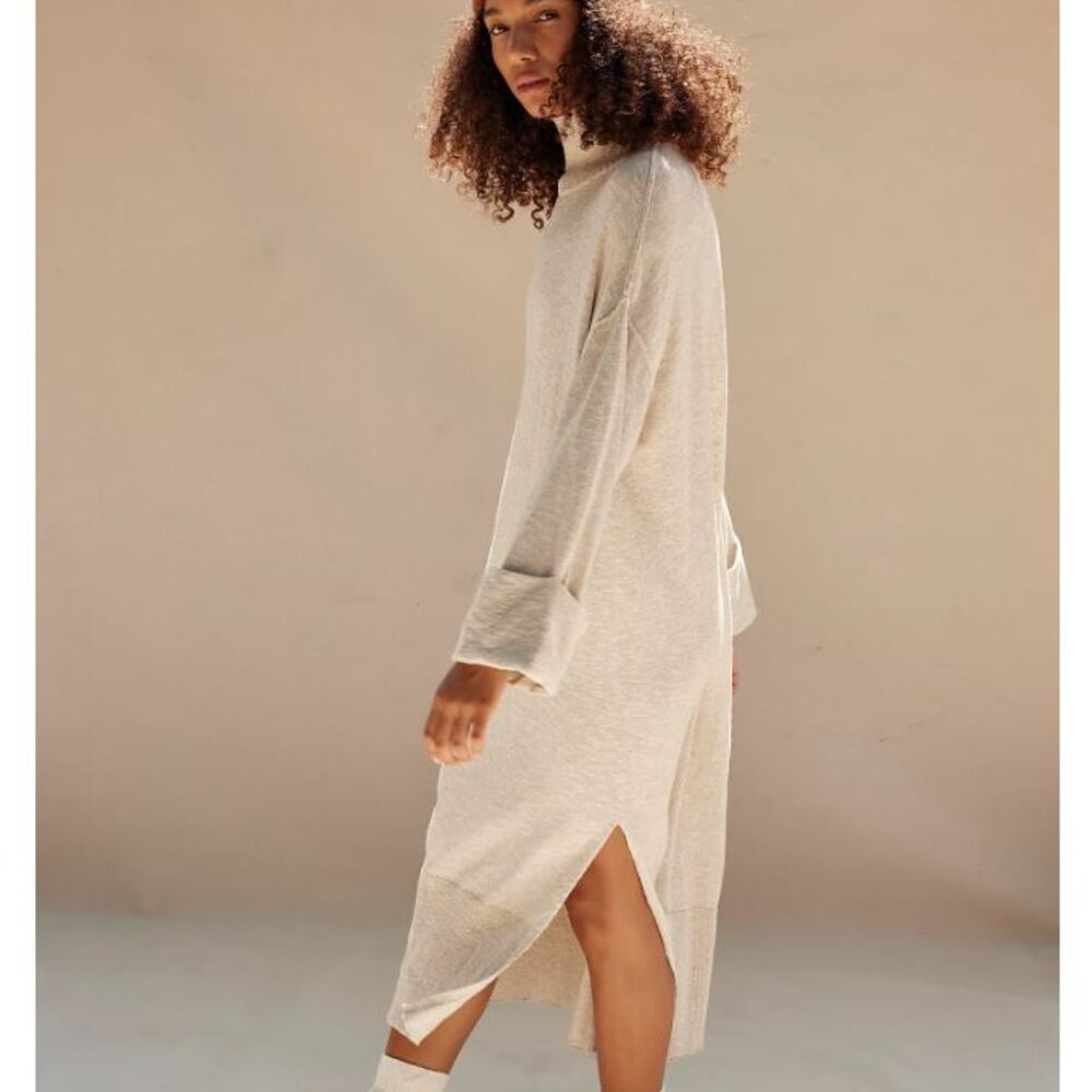 FREE PEOPLE Faye Sweater Midi L